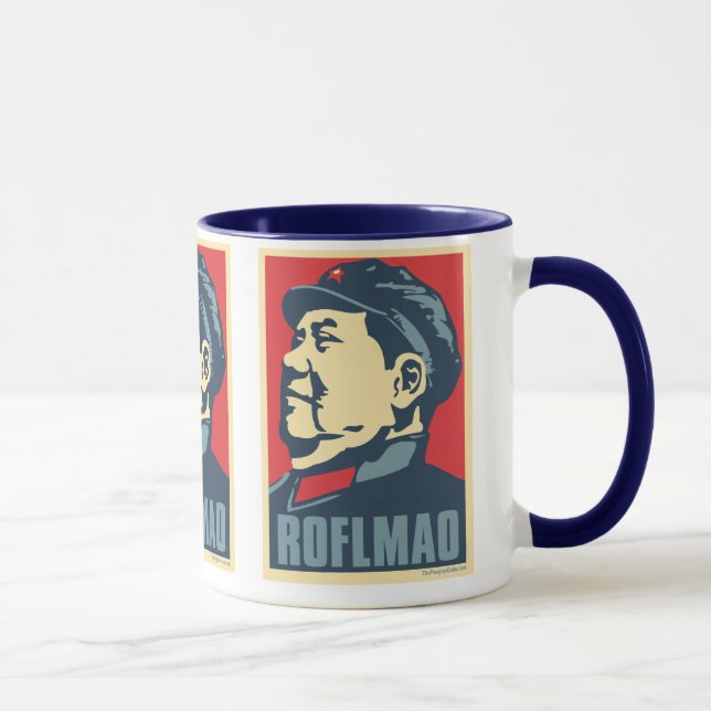 Mao Zedong - ROFLMAO: Taza de OHP (Derecha)