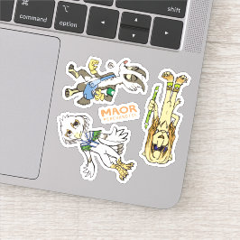 MAOR 3x3" Chibi Pegatina de transmisión #3