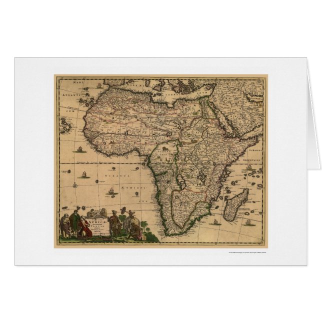 Mapa 1688 de África (Anverso (Horizontal))
