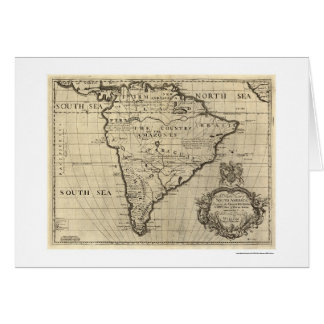 Mapa 1700 de Suramérica