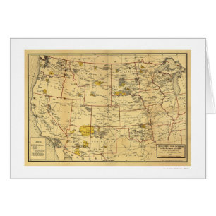 Mapa 1923 de la reserva india