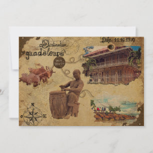 Mapa antiguo de Guadalupe