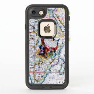 Mapa antiguo de la época de África