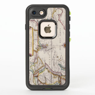 Mapa antiguo de las Antillas de 1677