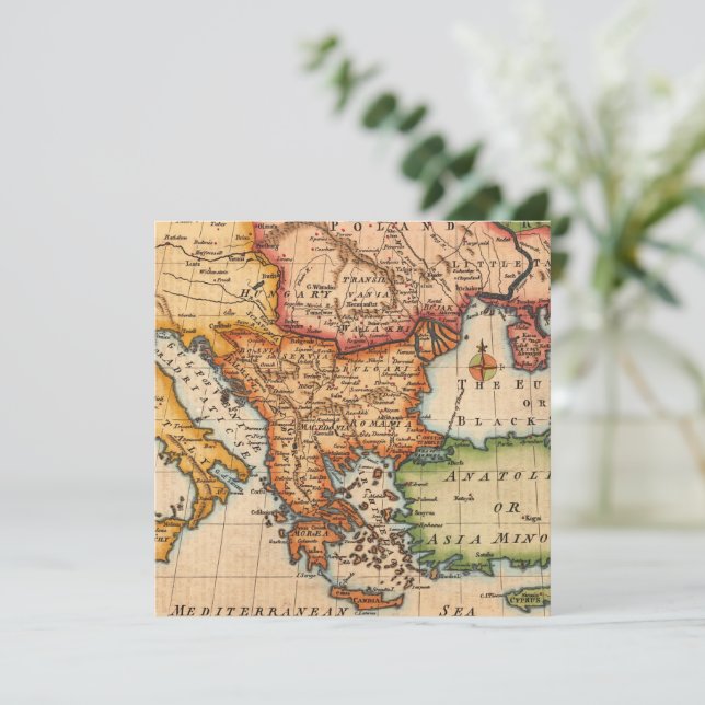 Mapa antiguo inspirado (2) (Anverso de pie)