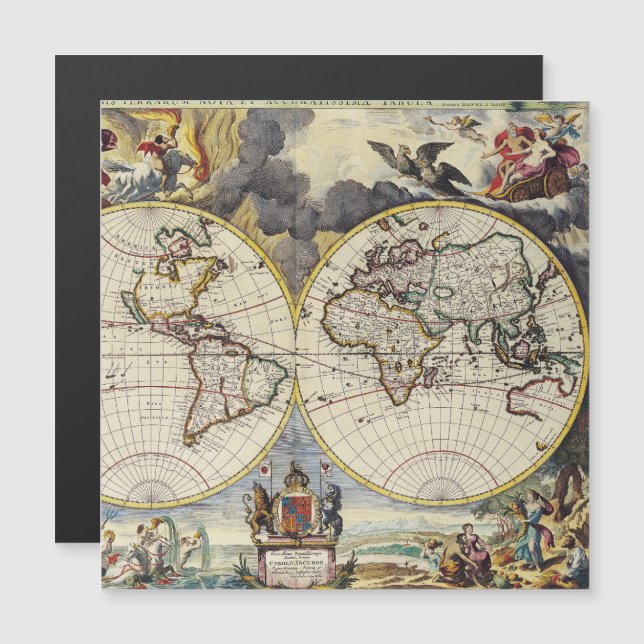 Mapa antiguo inspirado (4) (Anverso/Reverso)