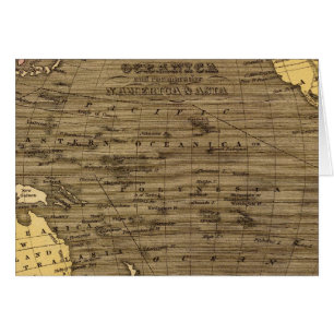 Mapa Atlas de colores oceánicos