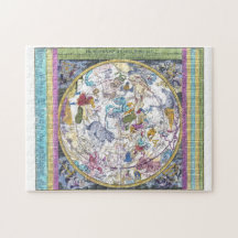 Mapa celeste Hemisférico Rompecabezas del Boreale