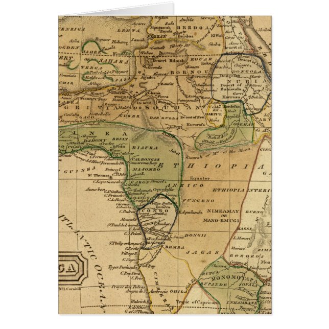 Mapa de África de Worcester (Frente)