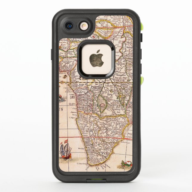 Mapa de África del siglo XVII (Reverso)