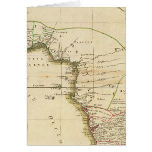 Mapa de África Occidental