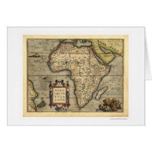 Mapa de África por Ortelius 1570