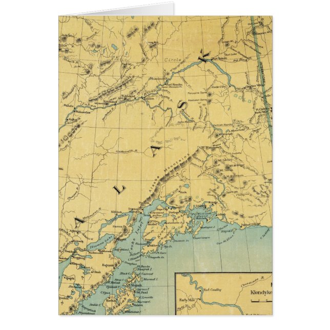 Mapa De Alaska (Frente)