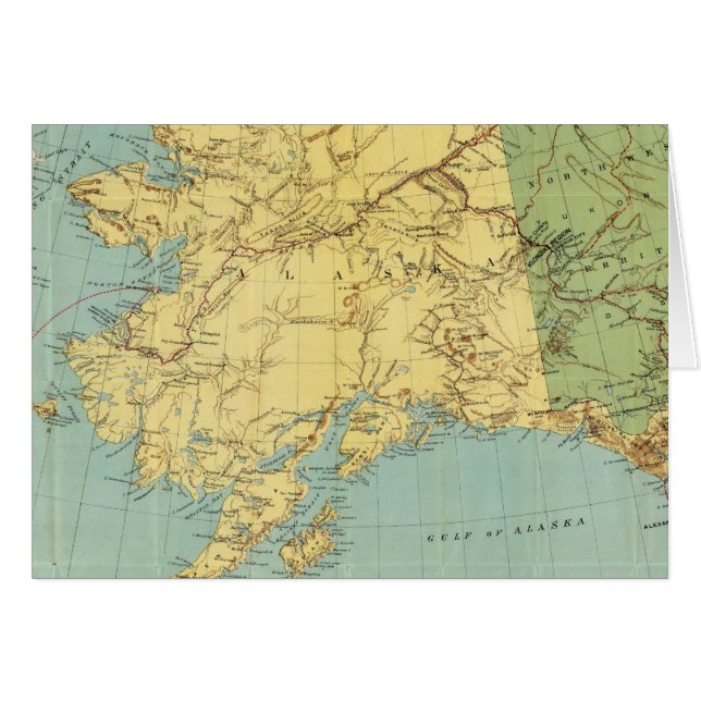 Mapa de Alaska de Rand McNally (Anverso (Horizontal))