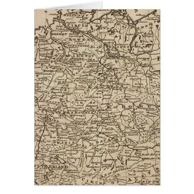 Mapa de Alemania (Frente)