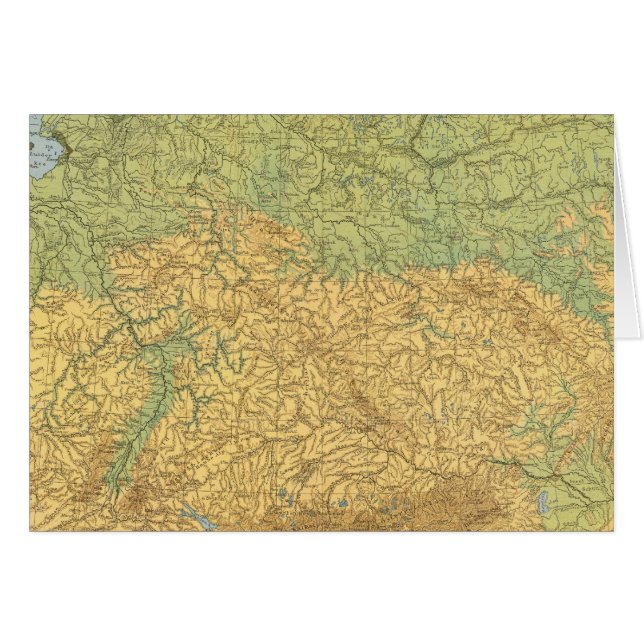 Mapa de Alemania (Anverso (Horizontal))