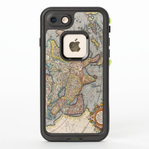 Mapa de Antigüedades Vintage de Asia y Oceana