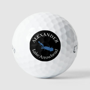 Mapa de Arrowhead de Lago Personalizado Bolas de G
