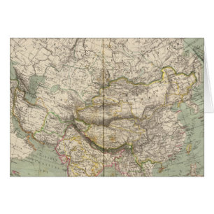 Mapa de Asia Atlas mostrando divisiones políticas