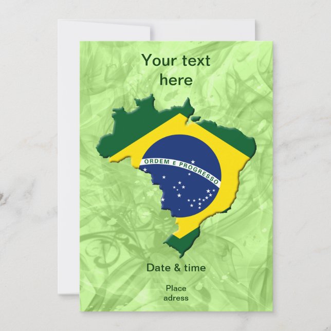 Mapa de Brasil (Anverso)