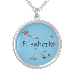 Mapa de Cabo Verde + collar de nombres