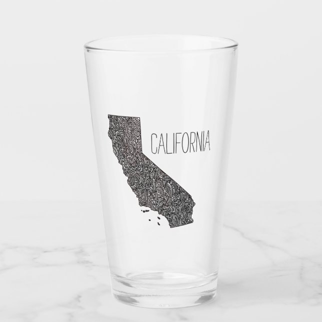 Mapa de California (Anverso)