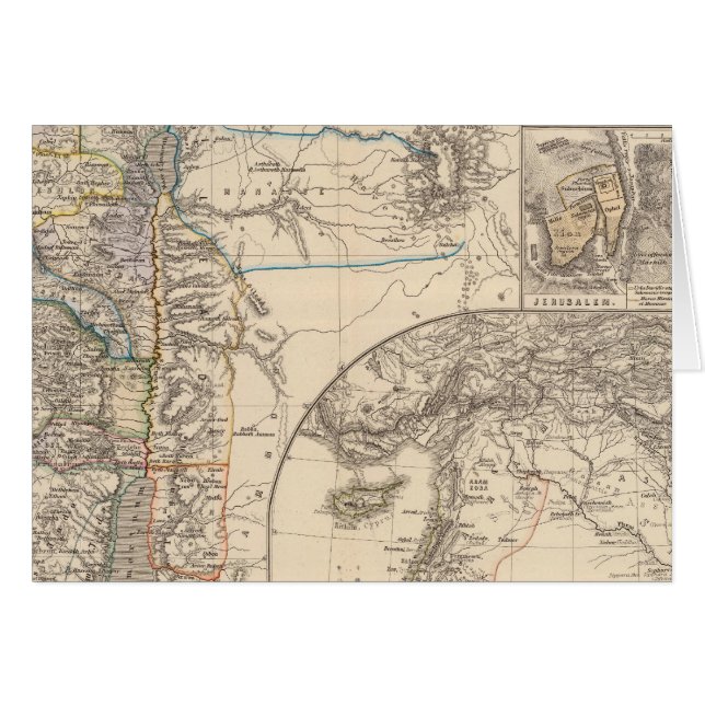 Mapa de Canaán (Anverso (Horizontal))