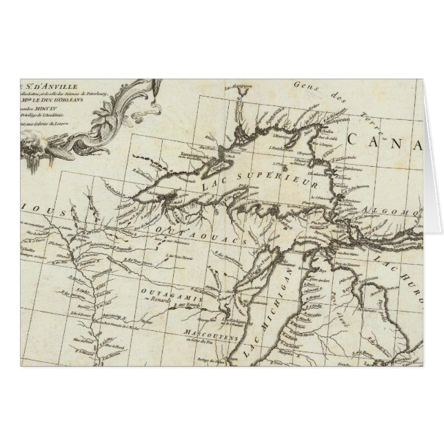 Mapa de Canadá con pueblos nativos americanos (Anverso (Horizontal))