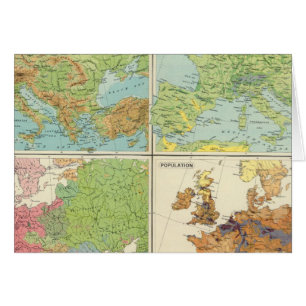 Mapa de características físicas y población de