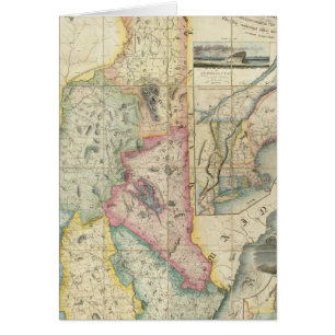 Mapa de Carrigans de New Hampshire