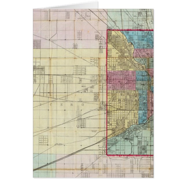Mapa de Chicago (Frente)