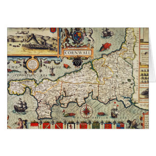 Mapa de Cornualles