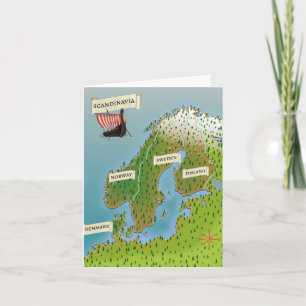 Mapa De Escandinavia