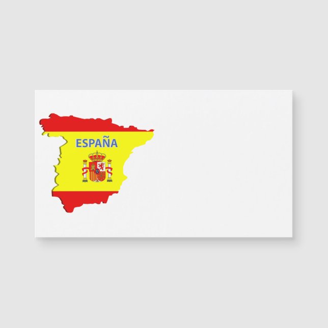 Mapa de España (Anverso)