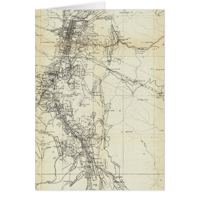 Mapa de esquema del distrito de Washoe (Frente)