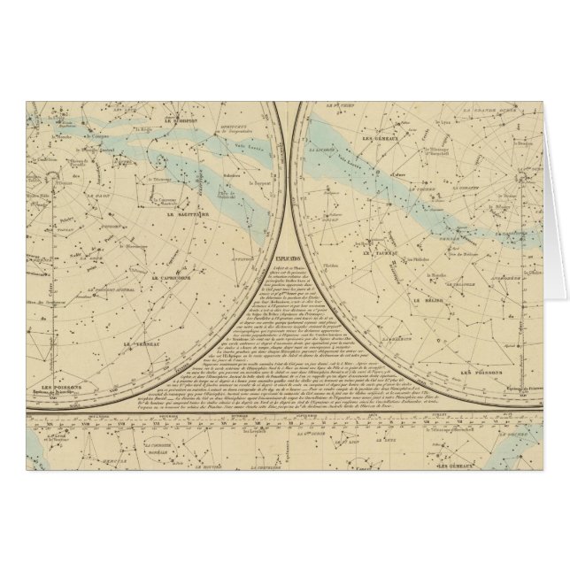 Mapa de estrellas fijas (Anverso (Horizontal))