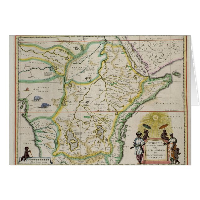 Mapa de Etiopía que muestra cinco Estados (Anverso (Horizontal))