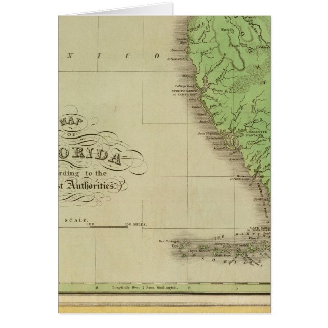 Mapa de Florida (Frente)