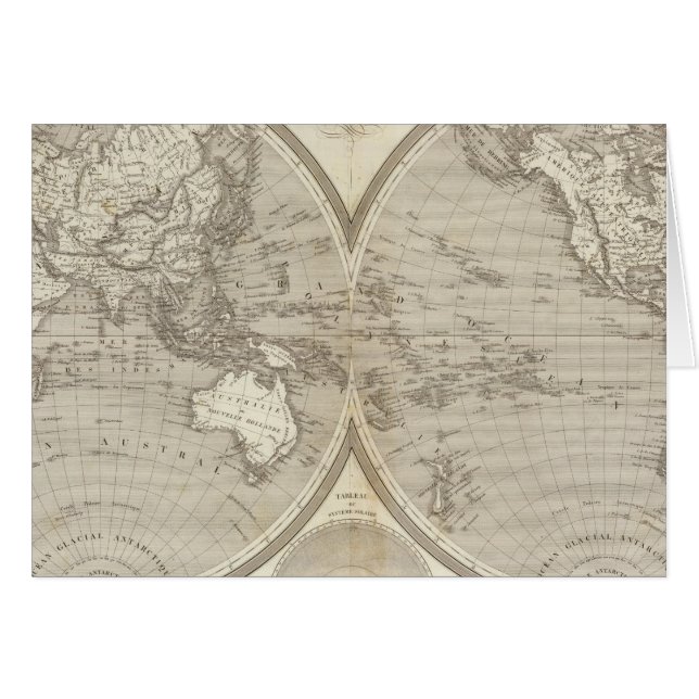 Mapa de Globe (Anverso (Horizontal))
