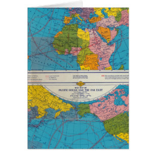 Mapa de guerra Atlántico, Eurasia, África y Océ