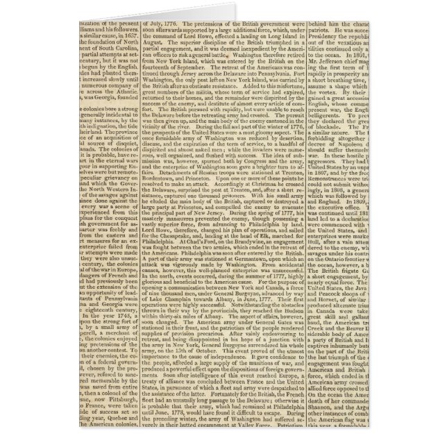 Mapa de Historia de Estados Unidos 2 (Frente)