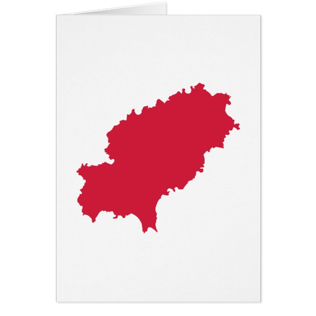 Mapa de Ibiza (Frente)