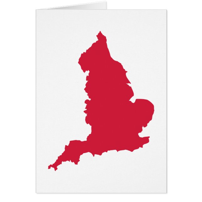 Mapa de Inglaterra (Frente)