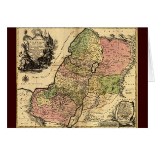 Mapa de Israel antiguo con las 12 tribus
