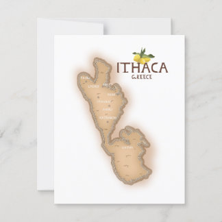 mapa de ithaca grecia