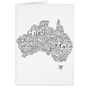 Mapa de jerga de Australia