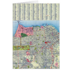 Mapa de la calle San Francisco