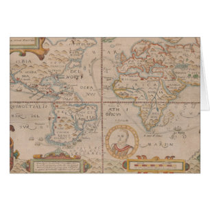 Mapa de la circunnavegación de Drake del globo