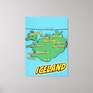 Mapa de la ciudad de Nueva York ilustrado con arte