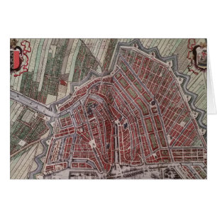 Mapa de la ciudad de Réplica de Amsterdam 1652